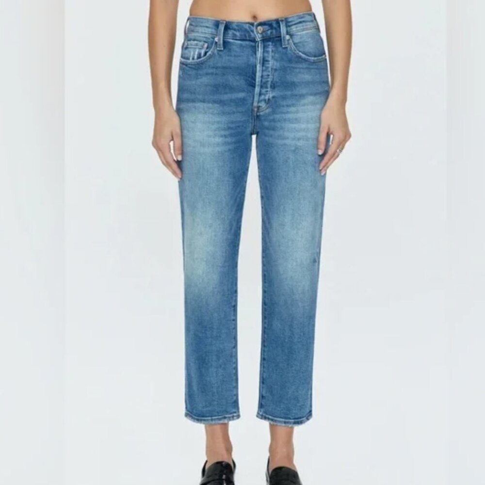 PISTOLA Charlie High Rise Straight Leg Ankle Jeans Size 31